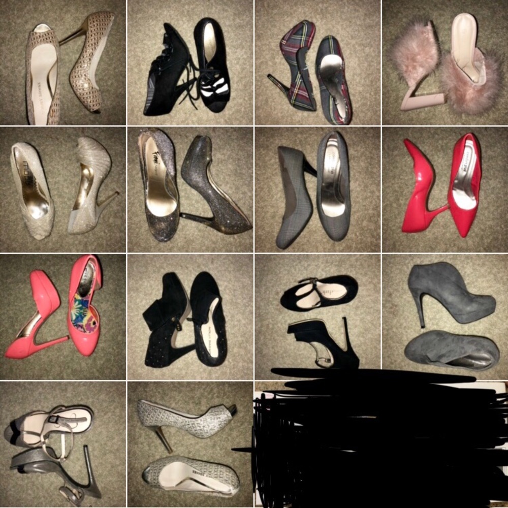 Lot of shoes